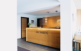 Eingangsbereich zur Rezeption 